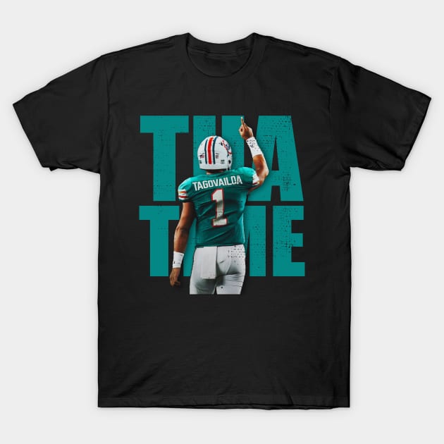 Tua Tagovailoa Miami Dolphins T-Shirt by Fabulous Fresh Fashions